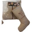 Kép 2/2 - Karácsonyi zokni készítő szett - hímezhető