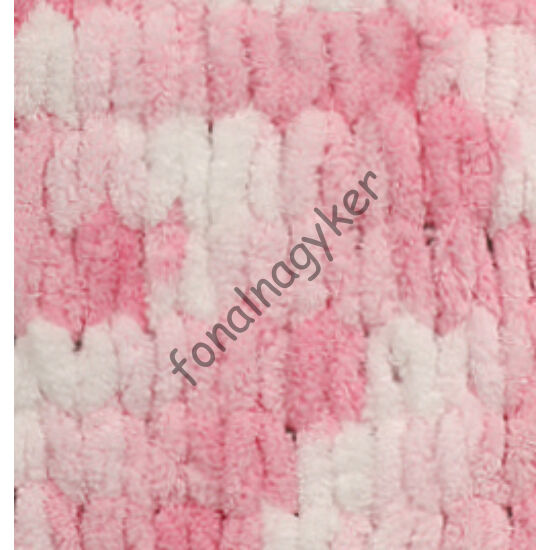 Puffy Color 5863 -  rózsaszín-fehér színes