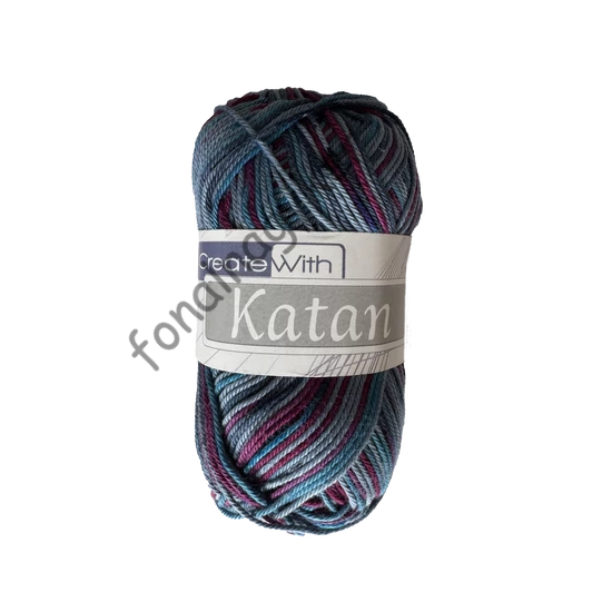 Katan multikolor 535 - farmer-bordó-sötétkék