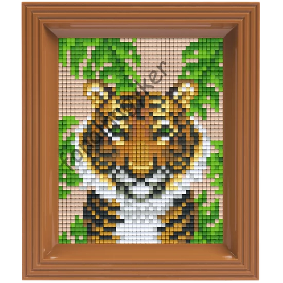 Pixel készlet - Tigris (dzsungel)