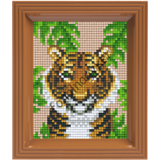 Pixel készlet - Tigris (dzsungel)