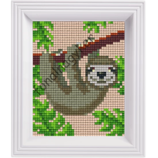 Pixel készlet - Lajhár (dzsungel)