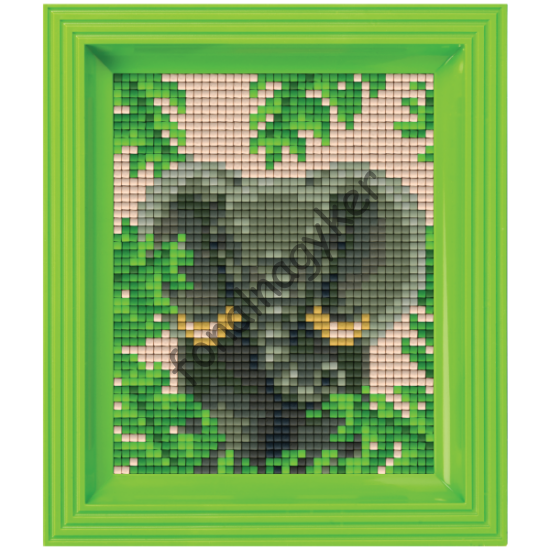 Pixel készlet - Elefánt (dzsungel)