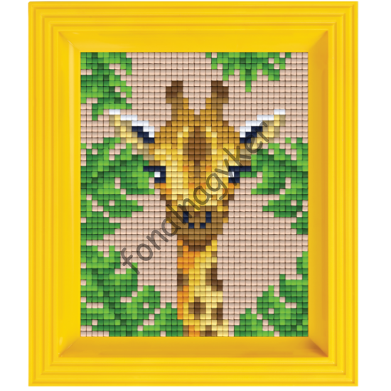 Pixel készlet - Zsiráf (dzsungel)
