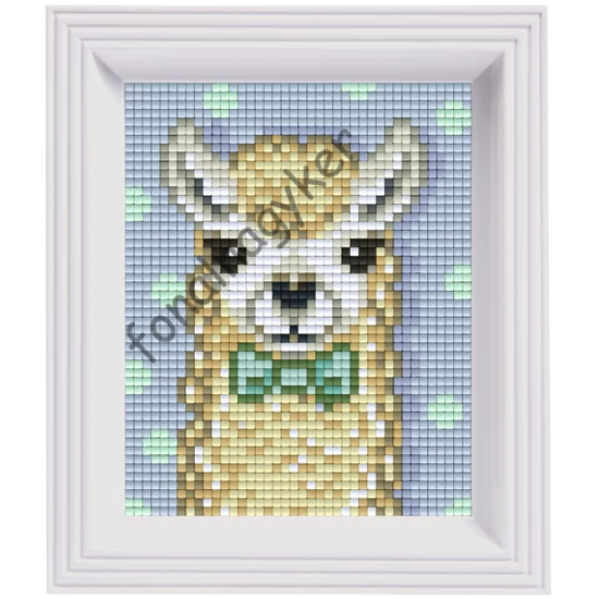 Pixel készlet - Alpaka fehér (dzsungel)