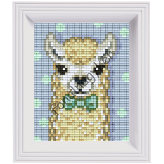Pixel készlet - Alpaka fehér (dzsungel)