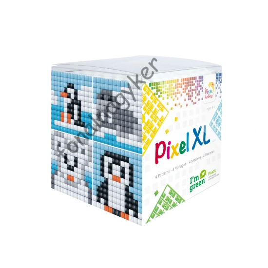 Pixel XL szett - Pingvin (6x 6 cm)