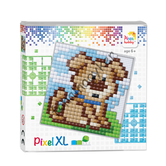 Pixel XL szett - Kutya (12x 12 cm)