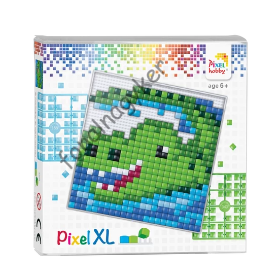Pixel XL szett - Krokodil (12x 12 cm)