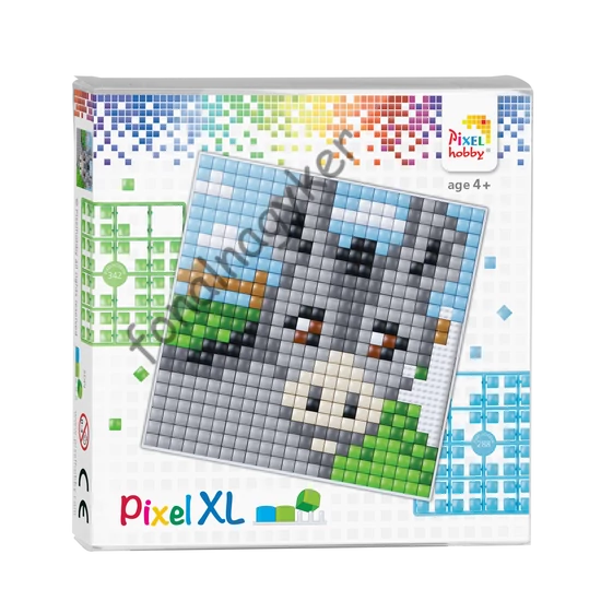Pixel XL szett - Szamár (12x 12 cm)