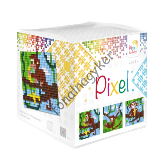 Pixel Kocka - Majmok